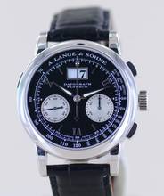 Thumbnail von A. Lange & Söhne Datograph Flyback Platin Big Date Traumuhr B+P Chronograph Faltschließe