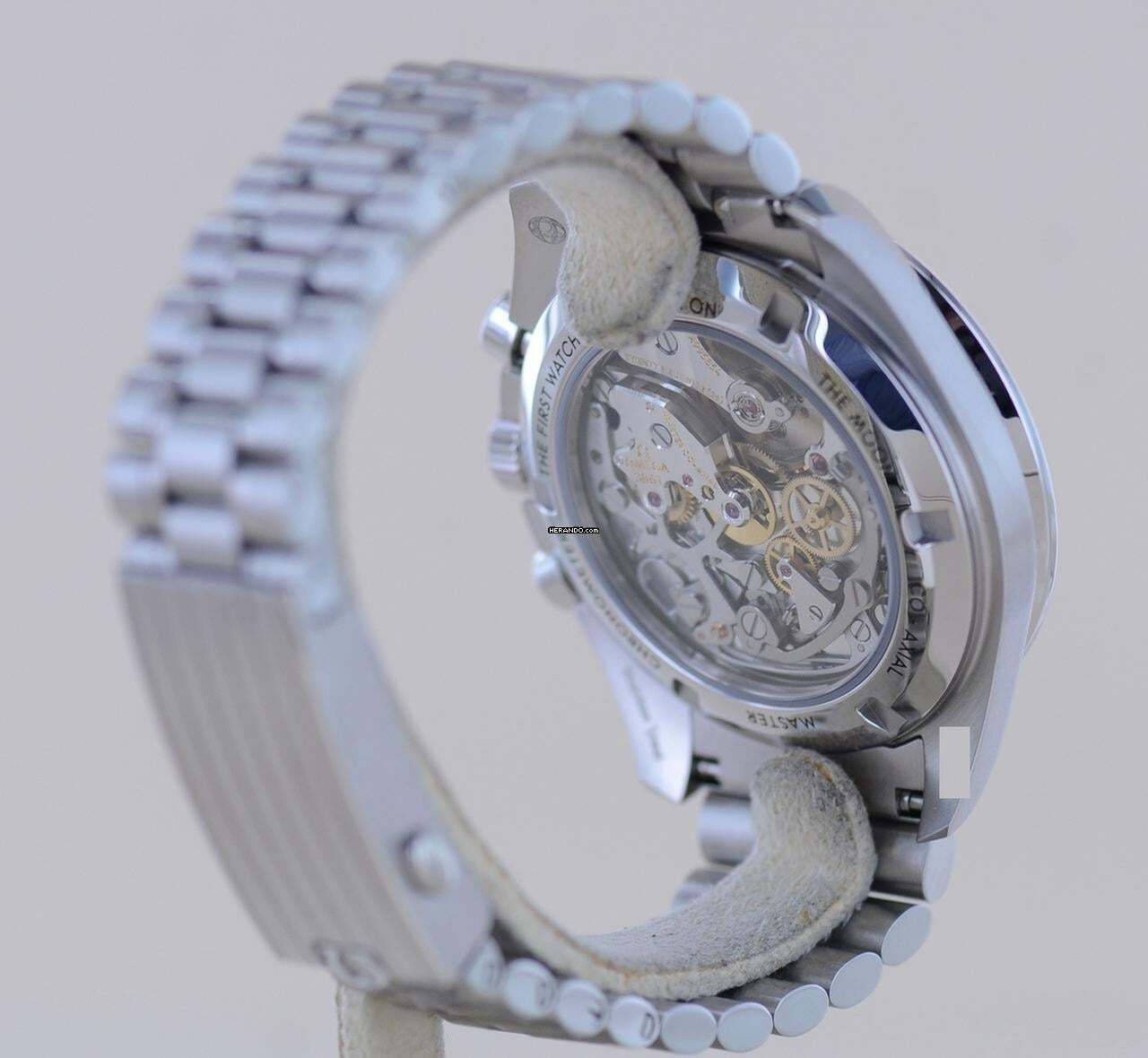 Thumbnail von Omega Speedmaster Professional Moonwatch Reverse Panda Moonwatch Saphirglas 3861 B+P