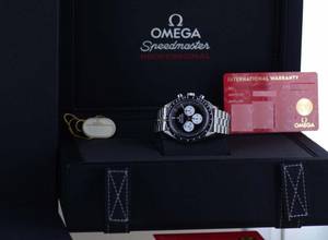 Thumbnail von Omega Speedmaster Professional Moonwatch Reverse Panda Moonwatch Saphirglas 3861 B+P