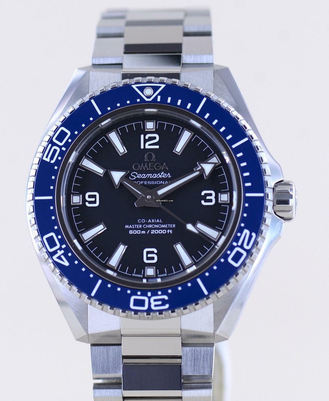 Thumbnail von Omega Seamaster Planet Ocean 600 blue 42 mm Cal. 8912 Master Chronometer B+P