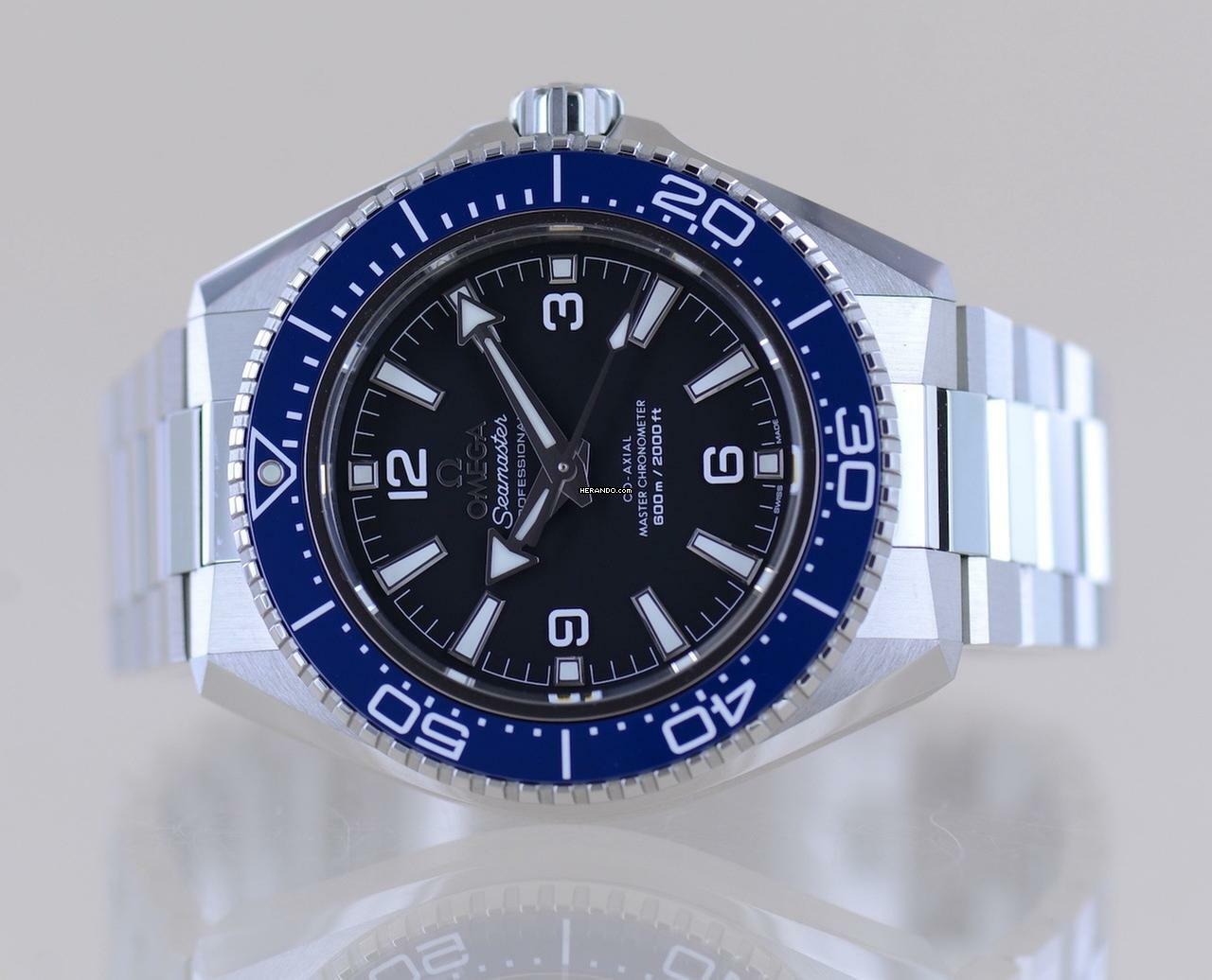 Thumbnail von Omega Seamaster Planet Ocean 600 blue 42 mm Cal. 8912 Master Chronometer B+P
