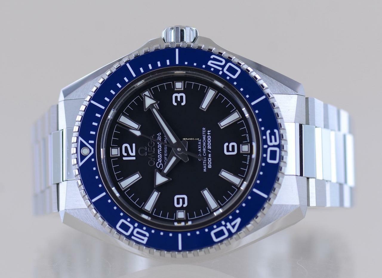 Thumbnail von Omega Seamaster Planet Ocean 600 blue 42 mm Cal. 8912 Master Chronometer B+P