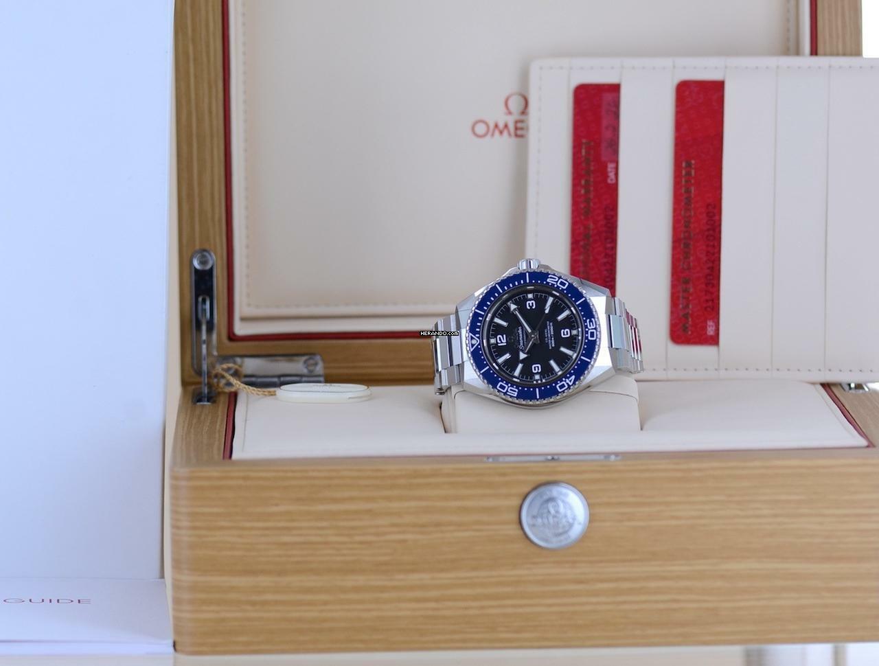 Thumbnail von Omega Seamaster Planet Ocean 600 blue 42 mm Cal. 8912 Master Chronometer B+P