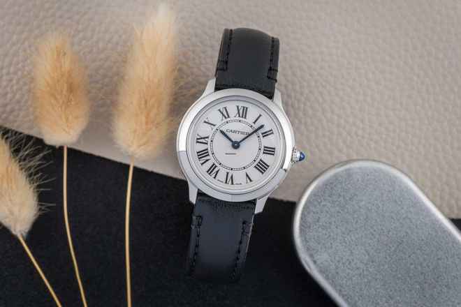  Cartier Ronde de Cartier Stahl Quarz Damenuhr Ref. WSRN0030 Box & Papiere 2022 