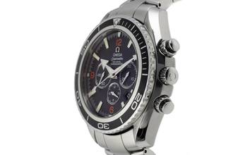 Thumbnail von Omega Seamaster Planet Ocean Chronograph 600M Chronograph Automatik Ref. 2910.51.82 B&P 2010