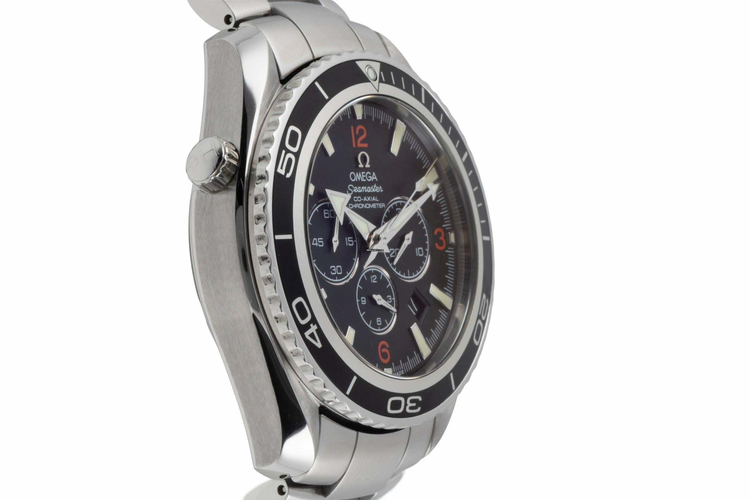 Thumbnail von Omega Seamaster Planet Ocean Chronograph 600M Chronograph Automatik Ref. 2910.51.82 B&P 2010