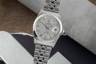 Thumbnail von Tudor Prince Date Day Linen Dial Edelstahl Automatik Herren Ref. 76200