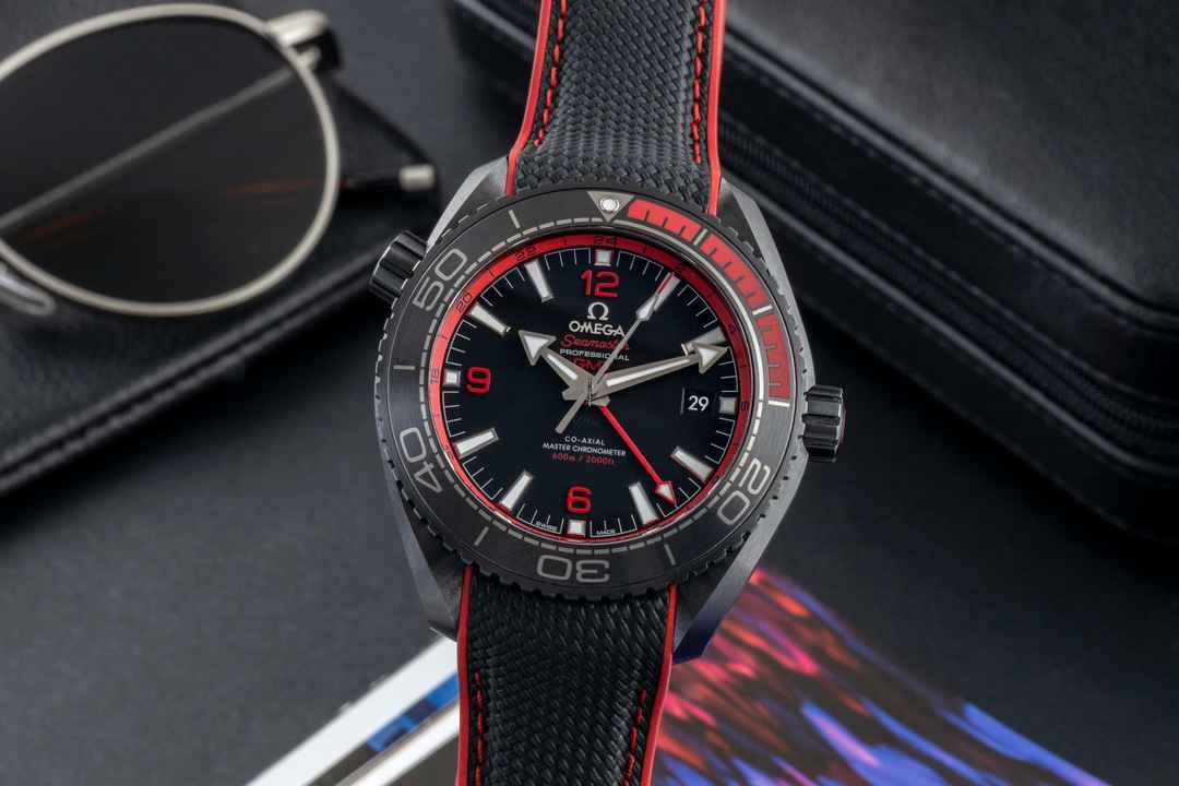  Omega Seamaster Planet Ocean 600M Co-Axial GMT 232.30.46.51.01.003 B&P 2020 