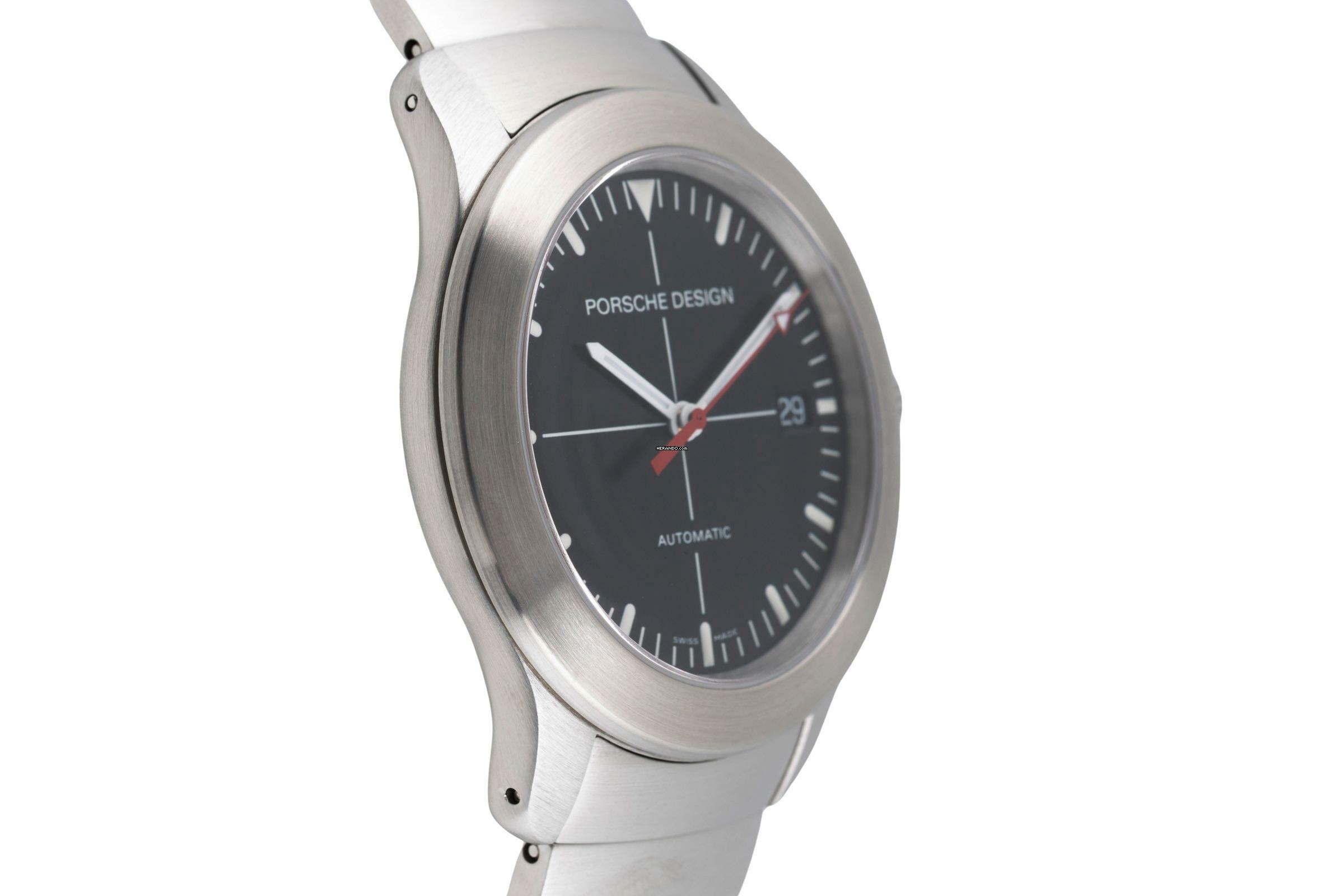 Thumbnail von Porsche Design by Eterna Edelstahl Automatik Herrenuhr Ref. 6602.41 B&P 2004
