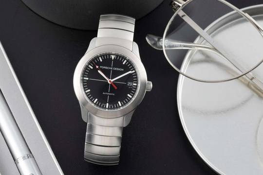  Porsche Design by Eterna Edelstahl Automatik Herrenuhr Ref. 6602.41 B&P 2004 