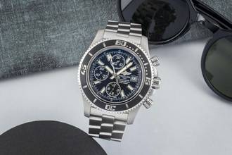Thumbnail von Breitling Superocean Chronograph II Automatik Edelstahl Herrenuhr Ref. A13341