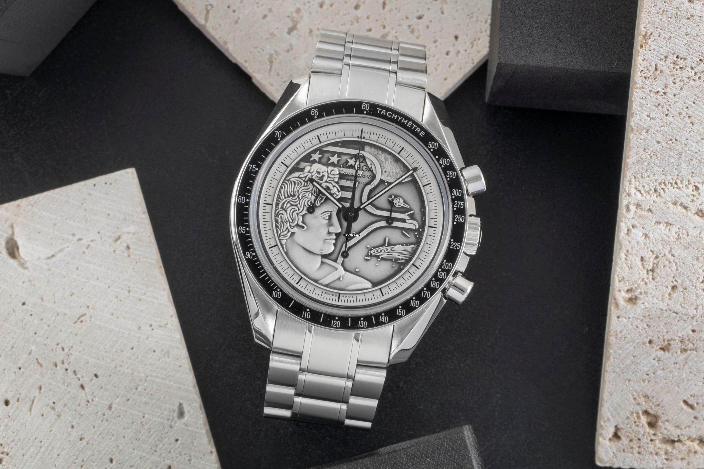  Omega Speedmaster Professional Moonwatch Apollo XVII Chronograph Ref. 311.30.42.30.99.002 B&P 