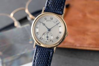 Thumbnail von Breguet Classique 18k (0,750) Gold Handaufzug Damenuhr Ref. 3210BA Box