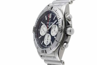 Thumbnail von Breitling Chronomat 42 B01 42 Chronograph Automatik Ref. AB0134 Box & Papiere
