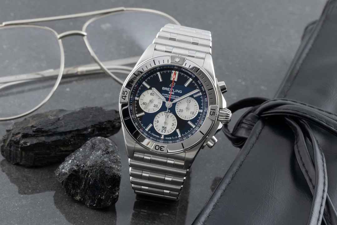  Breitling Chronomat 42 B01 42 Chronograph Automatik Ref. AB0134 Box & Papiere 