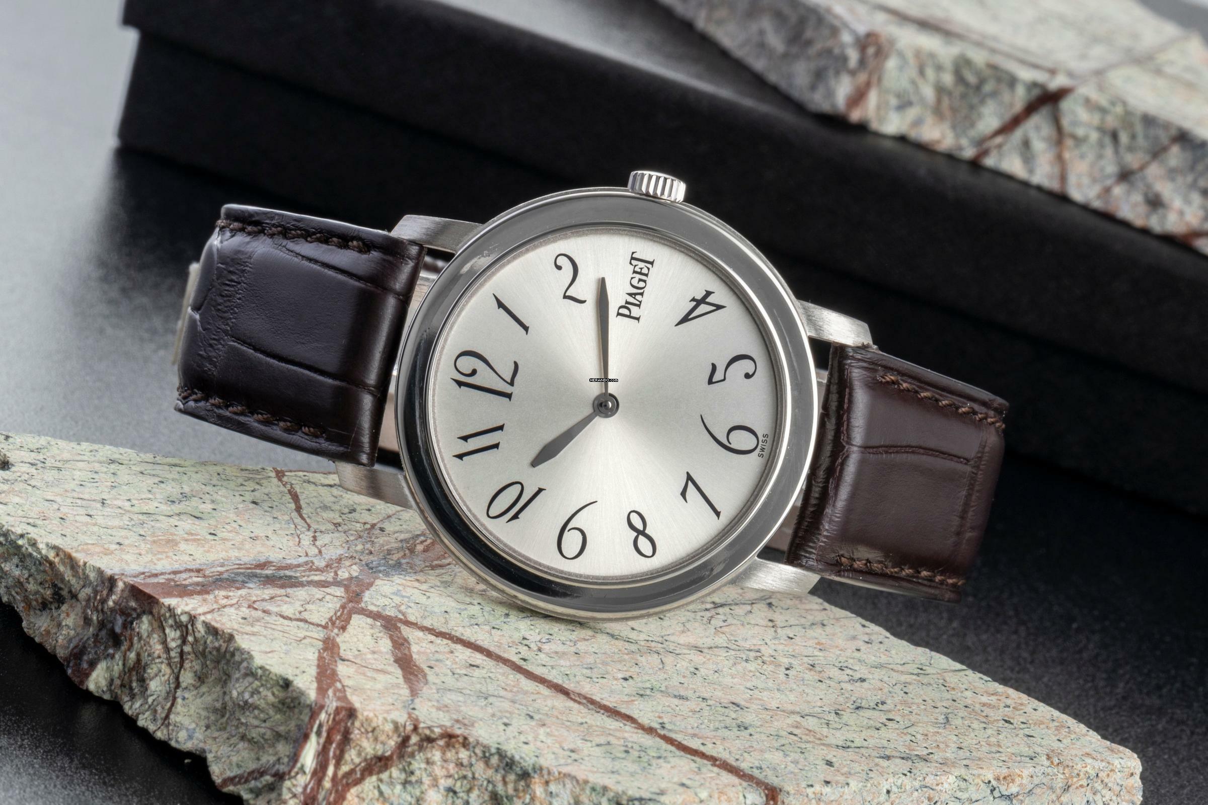 Thumbnail von Piaget Altiplano 18k (0,750) Weissgold Quarz Herrenuhr Ref. 50920