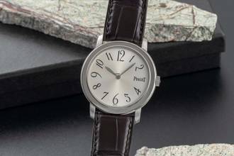 Thumbnail von Piaget Altiplano 18k (0,750) Weissgold Quarz Herrenuhr Ref. 50920