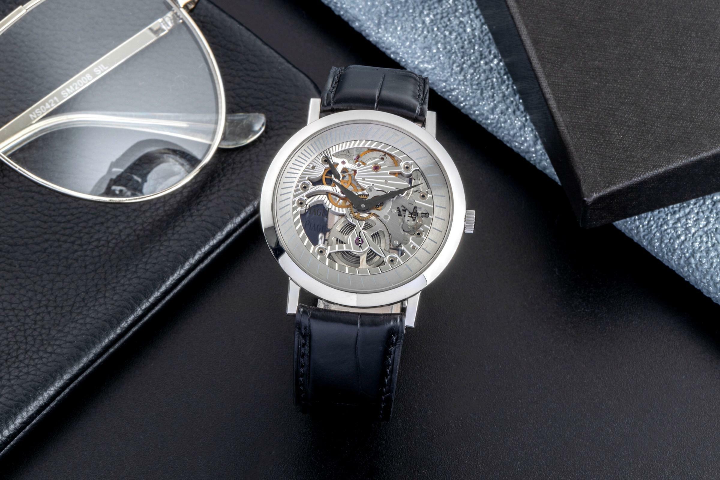 Thumbnail von Piaget Altiplano Skeleton 18 K Weissgold Handaufzug Ref. G0A33115 P10524