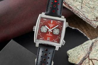 Thumbnail von TAG Heuer Monaco Special Edition Through Time 1979-1986 Ref. CAW211W.FC6467 B&P