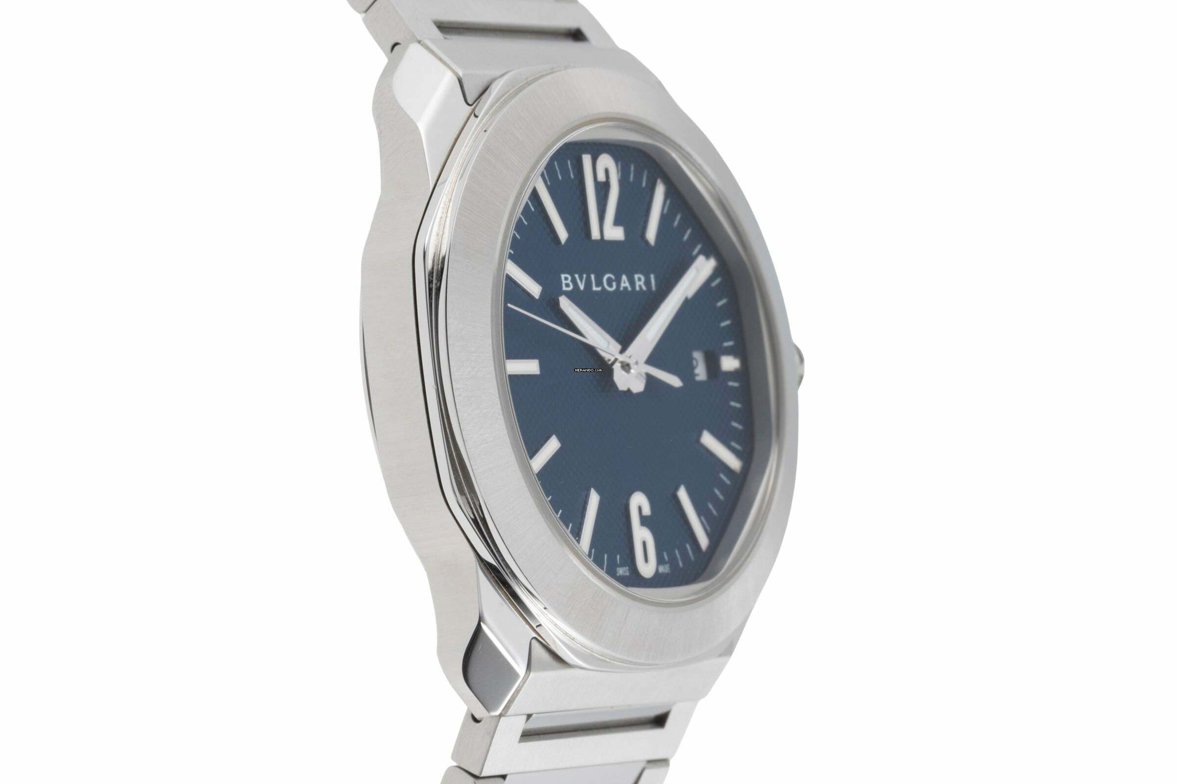 Thumbnail von Bulgari Octo Roma Stahl Automatik Herrenuhr Ref. 103739 - OC 41 S Box & Papiere