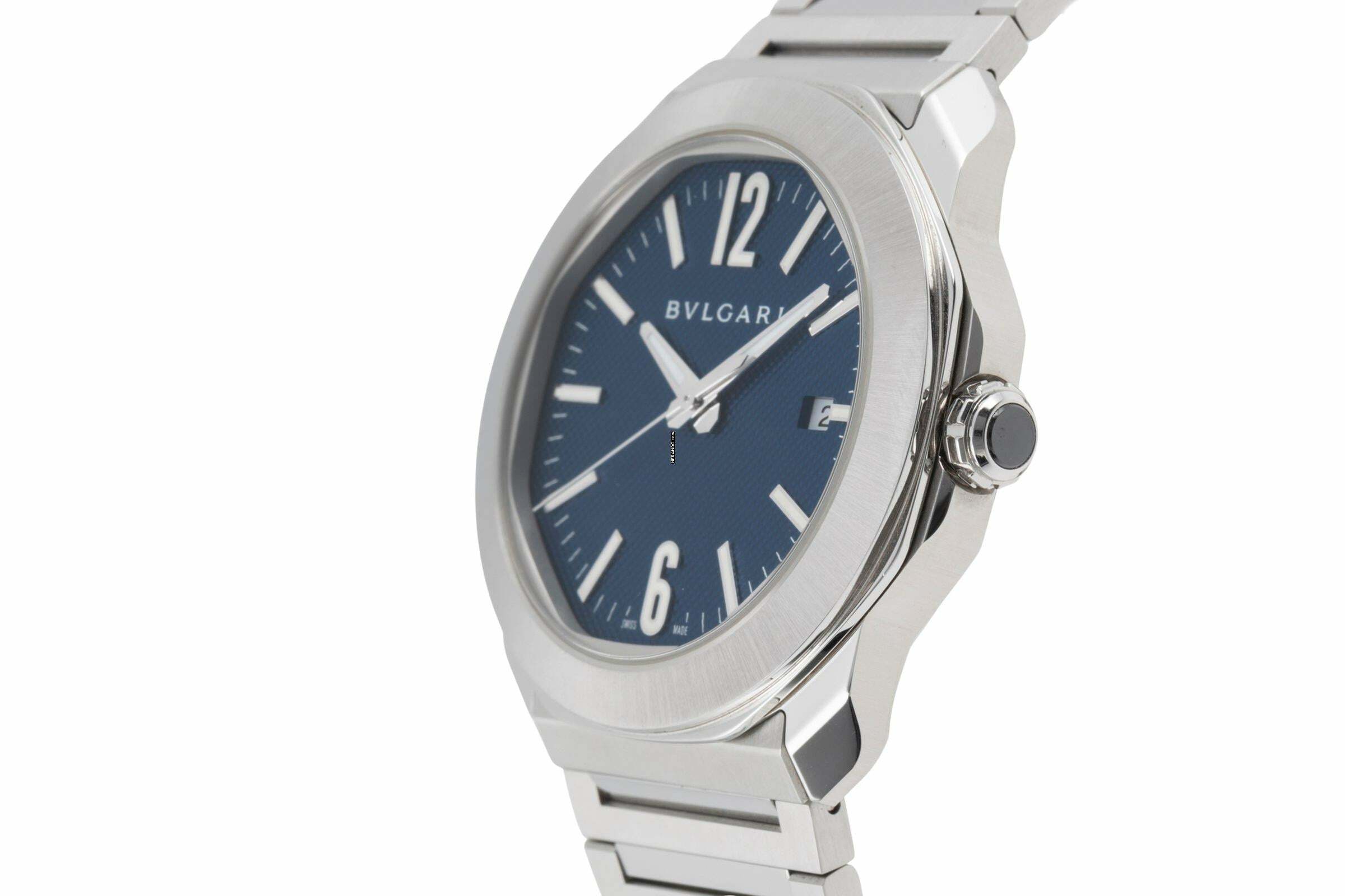 Thumbnail von Bulgari Octo Roma Stahl Automatik Herrenuhr Ref. 103739 - OC 41 S Box & Papiere