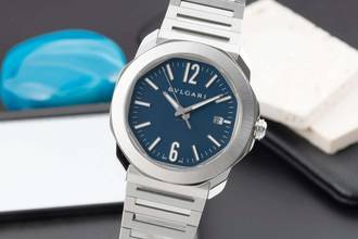 Thumbnail von Bulgari Octo Roma Stahl Automatik Herrenuhr Ref. 103739 - OC 41 S Box & Papiere
