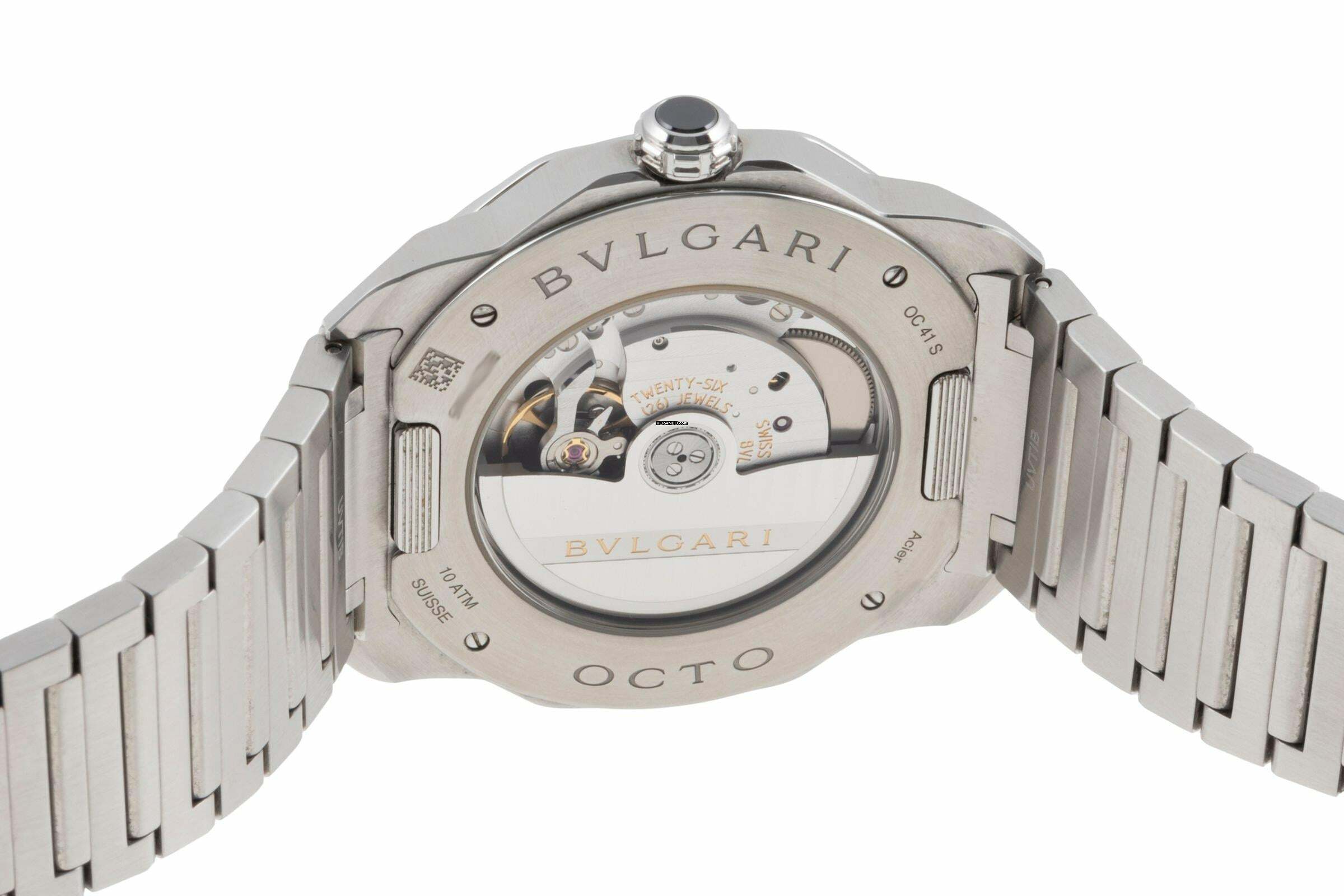 Thumbnail von Bulgari Octo Roma Stahl Automatik Herrenuhr Ref. 103739 - OC 41 S Box & Papiere