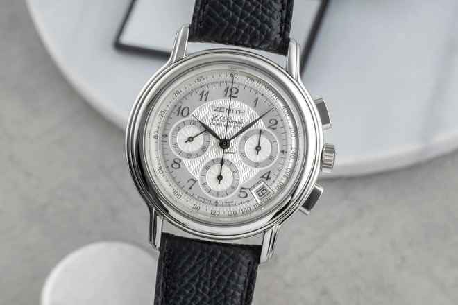  Zenith El Primero Chronograph Stahl Automatik Herrenuhr Ref. 14/01.0240.400 