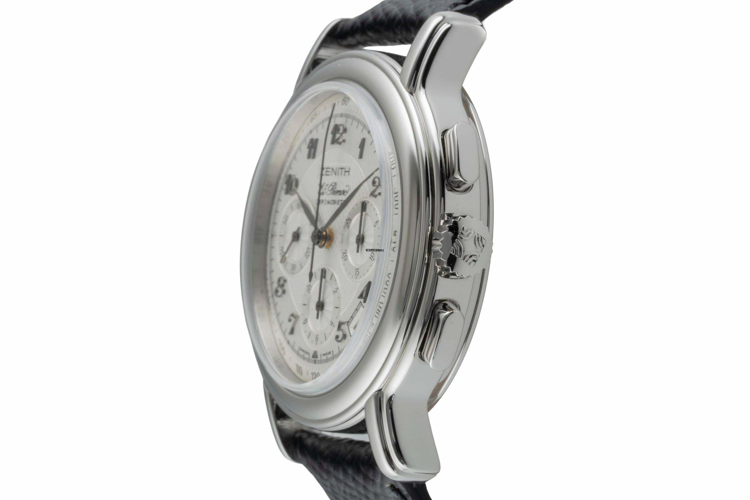 Thumbnail von Zenith El Primero Chronograph Stahl Automatik Herrenuhr Ref. 14/01.0240.400