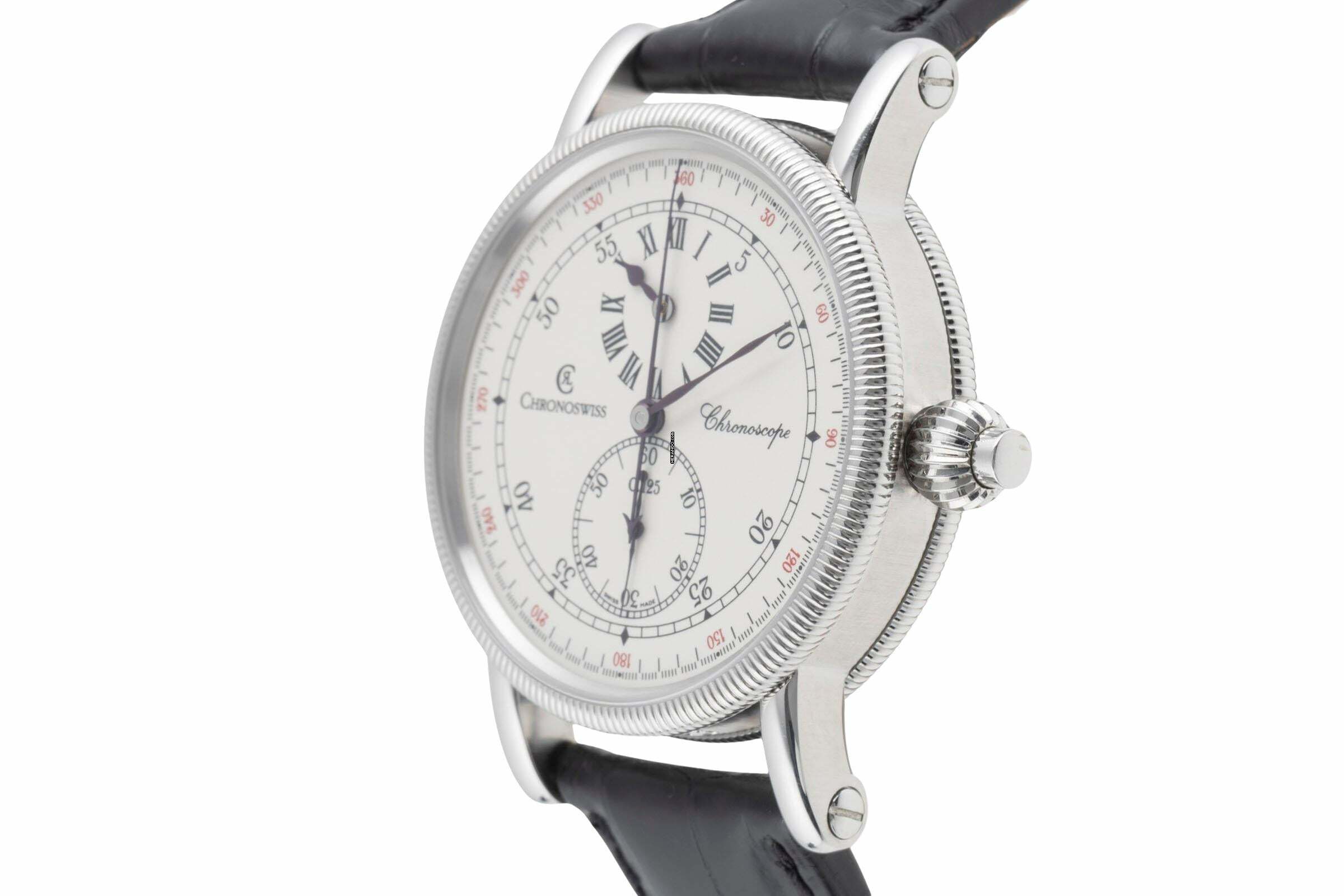 Thumbnail von Chronoswiss Chronoscope Chronograph Automatik Edelstahl Herrenuhr Ref. CH1523