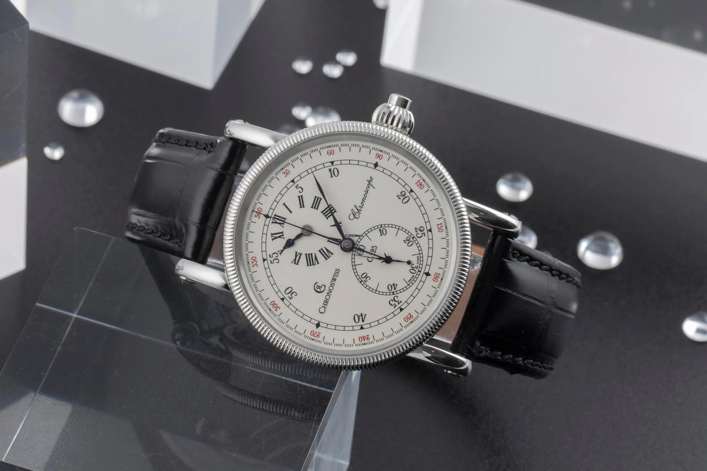 Thumbnail von Chronoswiss Chronoscope Chronograph Automatik Edelstahl Herrenuhr Ref. CH1523