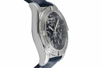 Thumbnail von Breitling Chronomat 44 Chronograph Black Dial Edelstahl Automatik Ref. AB0110