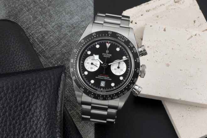  Tudor Black Bay Chrono Stahl Automatik Ref. 79360N-0001 B&P 2023 