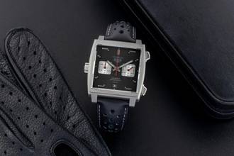 Thumbnail von TAG Heuer Monaco Chronograph Stahl Automatik Ref. CAW211Z.FC6470 Limited B&P