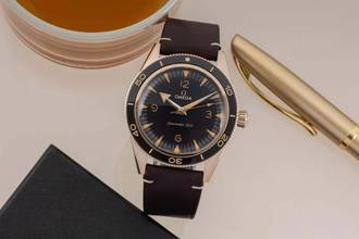 Thumbnail von Omega Seamaster 300 Bonze Gold Automatik Ref. 234.92.41.21.10.001