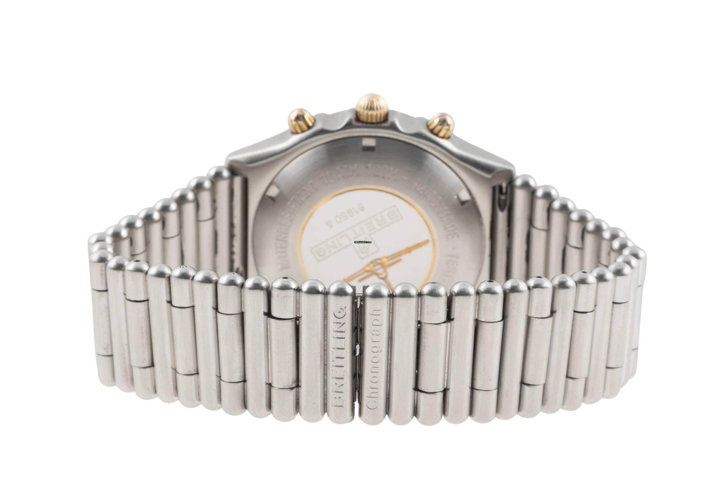 Thumbnail von Breitling Chronomat Chronograph Edelstahl Automatik Ref. 81950 Klassiker