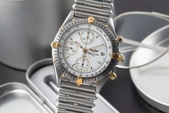 Thumbnail von Breitling Chronomat Chronograph Edelstahl Automatik Ref. 81950 Klassiker