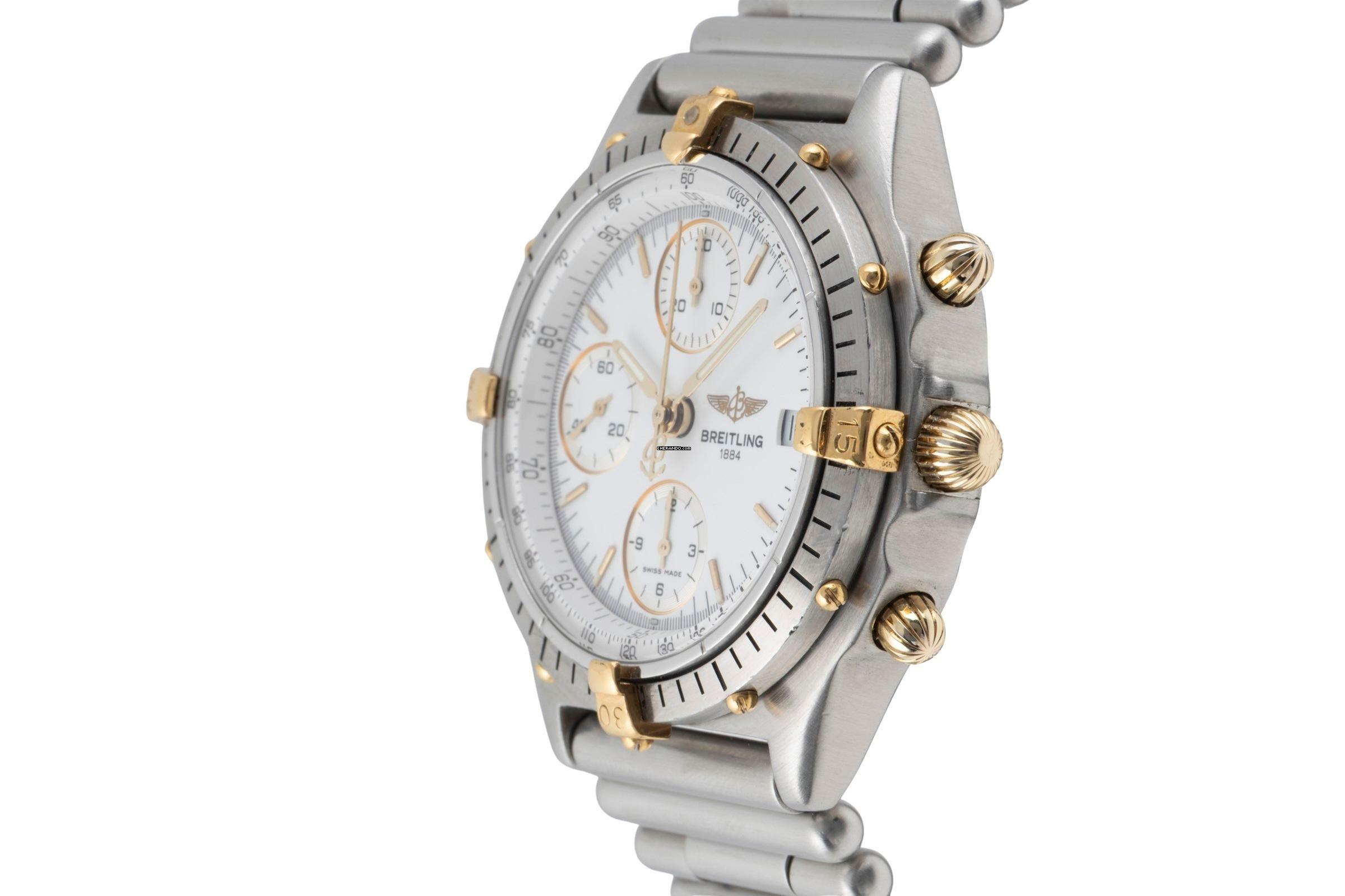 Thumbnail von Breitling Chronomat Chronograph Edelstahl Automatik Ref. 81950 Klassiker