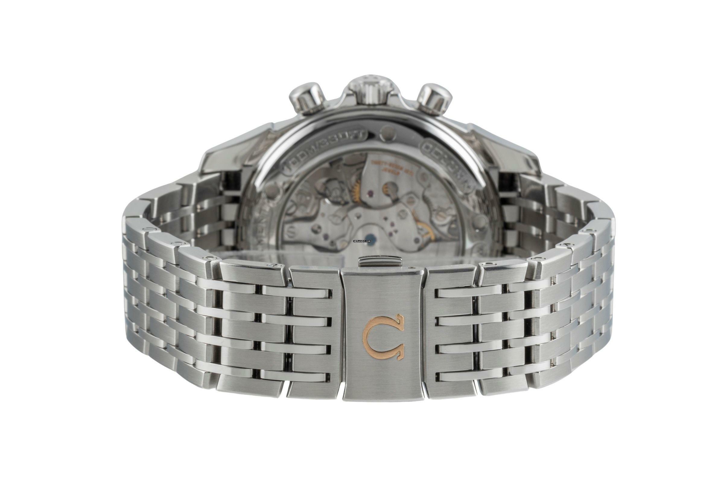 Thumbnail von Omega De Ville Chronograph Stahl Automatik Herrenuhr Ref. 4550.30.00