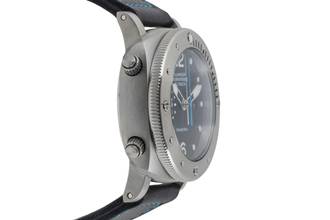 Thumbnail von Panerai Luminor Submersible 1950 3 Days Automatic Flyback Titan Ref. PAM00614 B&P 2019