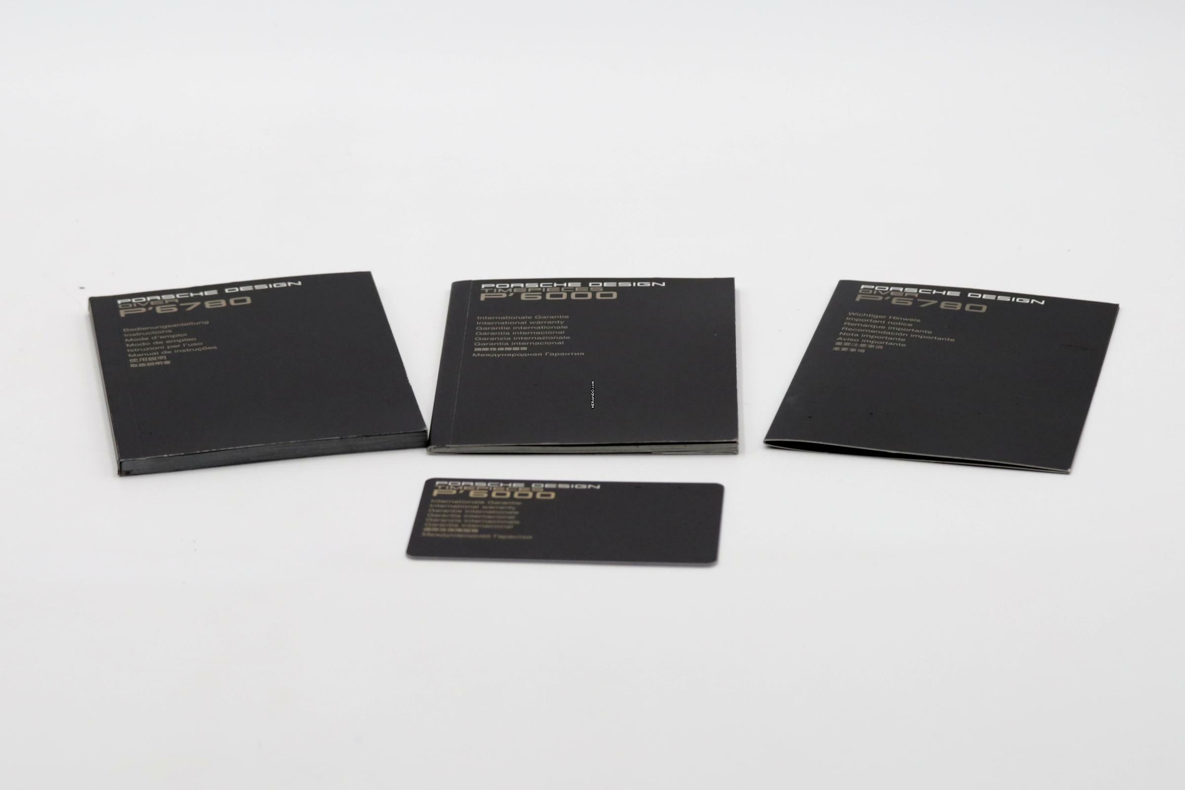 Thumbnail von Porsche Design Diver Datetimer Stahl / Titan Automatik Herren Ref. P6780 Papiere 2011