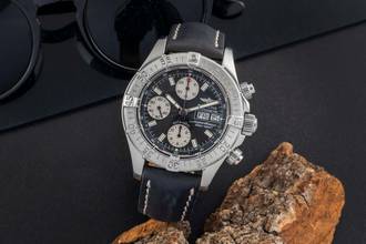 Thumbnail von Breitling Superocean Chronograph II Stahl Automatik Herrenuhr Ref A13340
