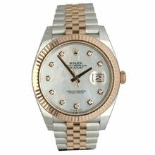 Thumbnail von Rolex Datejust 41 Jubilee 126331 Everose Gold Steel Diamond