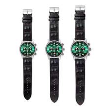 Thumbnail von Maurice de Mauriac Chrono Modern Stahl “Big Date” Smaragd Grün optional in schwarz