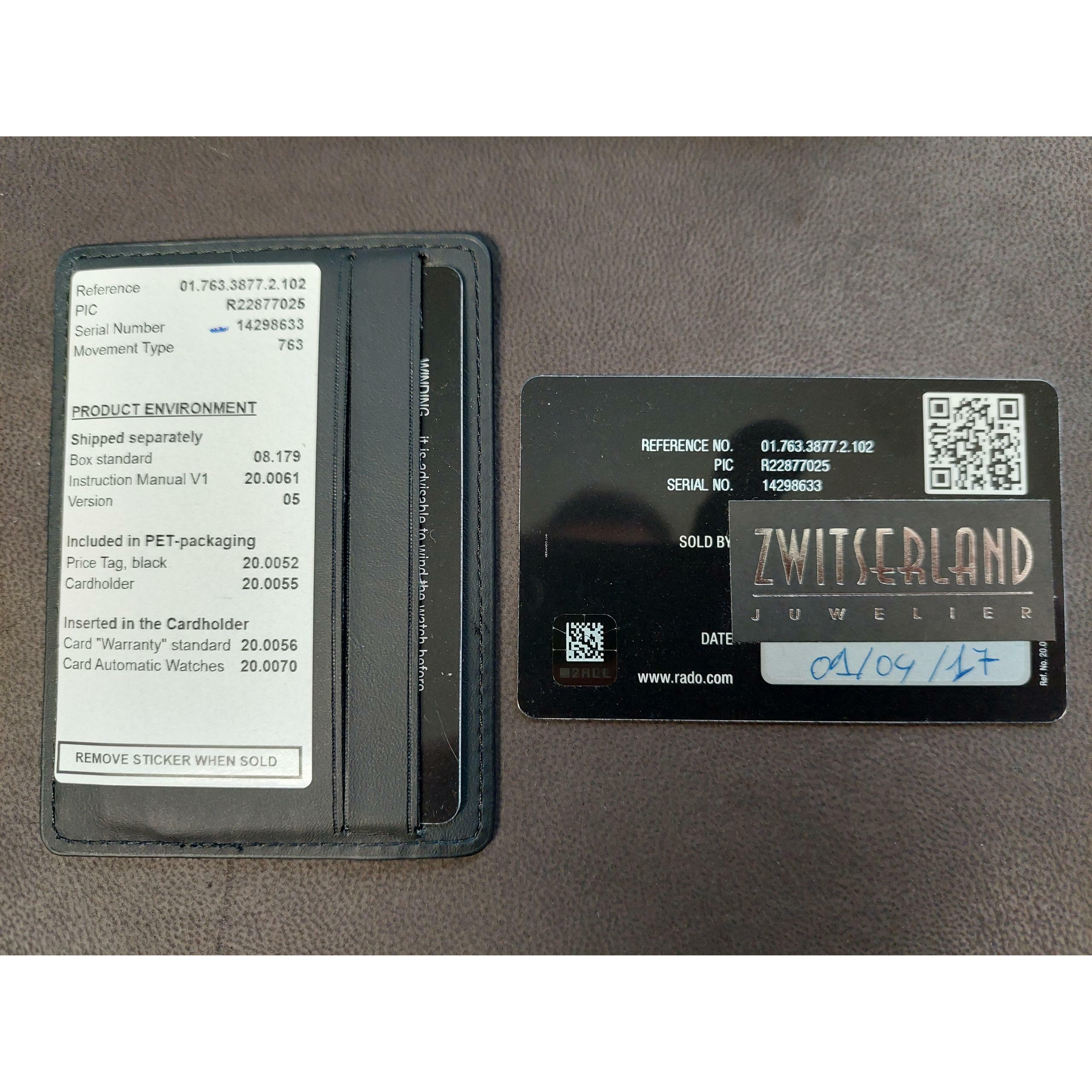 Thumbnail von Rado Coupole Classic Full Set