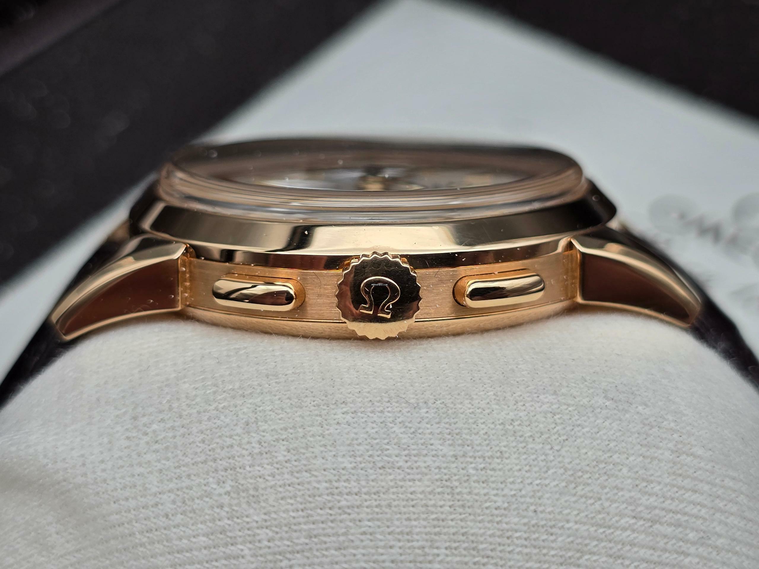 Thumbnail von Omega Museum Collection 516.53.39.50.02.001 Racend Timer Limited Edition 1949 Like New Box Only