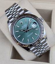 Thumbnail von Rolex Datejust 41 41mm 126334-0028 - Mint Green Jubilee Unworn/New Condition Full Set 12-2025