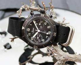 Thumbnail von Sinn 155 S Revolution II Limited Edition Full Set tegimentiert schwarz Hartstoff beschichtet
