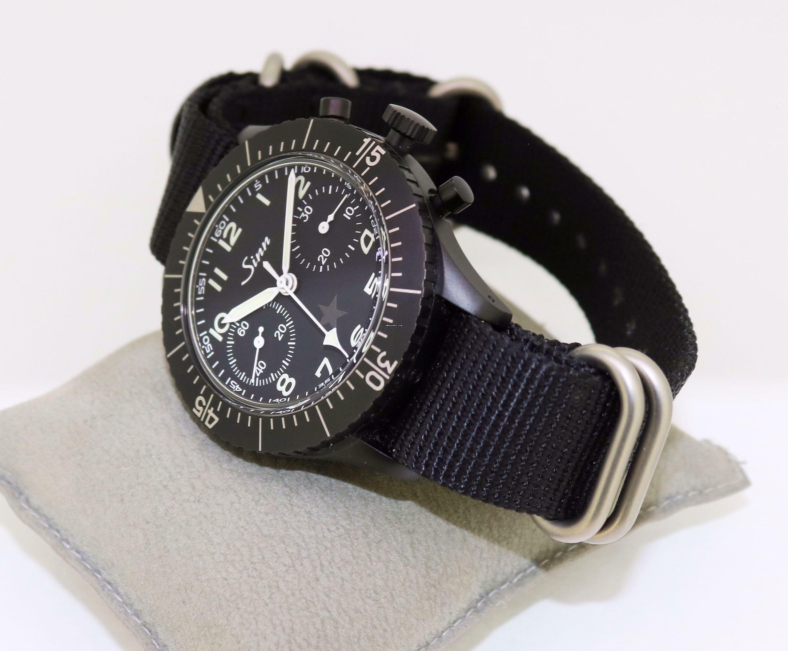 Thumbnail von Sinn 155 S Revolution II Limited Edition Full Set tegimentiert schwarz Hartstoff beschichtet