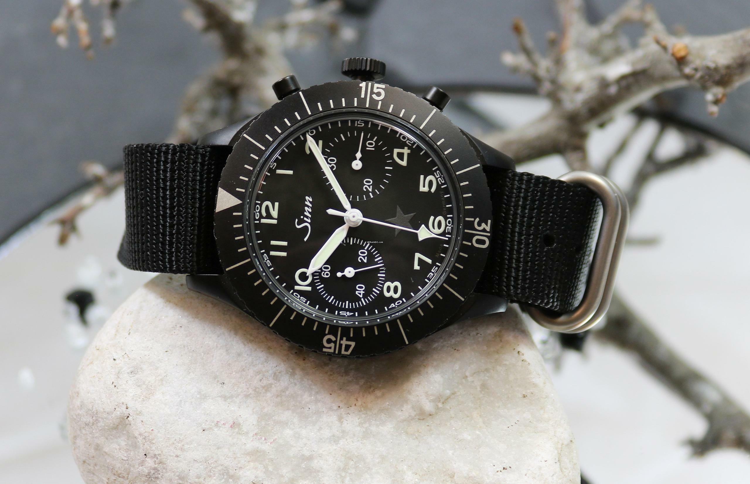 Thumbnail von Sinn 155 S Revolution II Limited Edition Full Set tegimentiert schwarz Hartstoff beschichtet